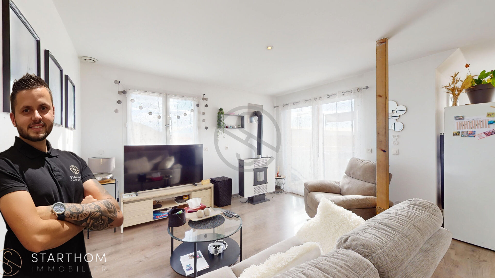 Appartement  DUPLEX Marcilloles 4 pièce(s) 107 m2